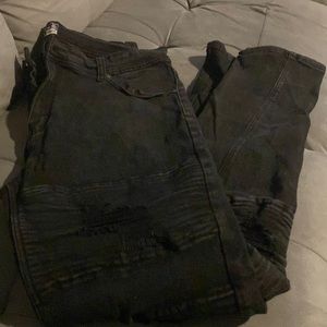 Bleeeker and Mereer Mens jeans black